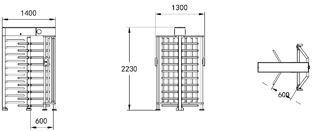 GM537 Product Dimensions